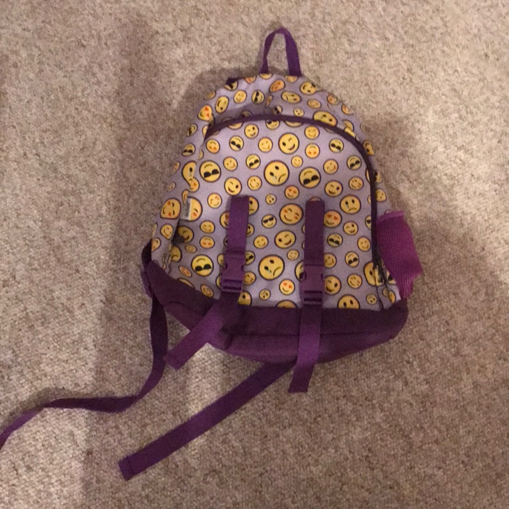 Kids emoji backpack
